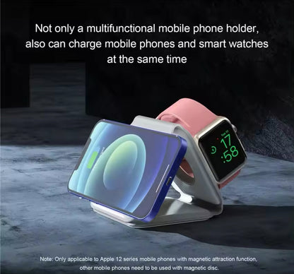 Cargador Magnético Inalámbrico Plegable 3 en 1