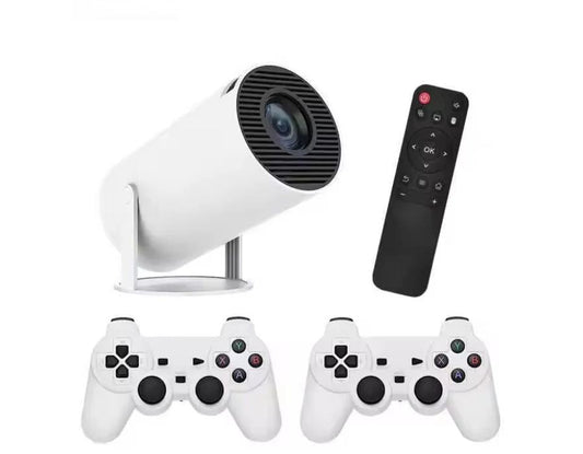 Proyector Ultra HD con Consola de Juegos Retro