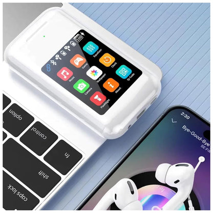 Auriculares Bluetooth ONLIKE con Pantalla Táctil y Powerbank - NEGRO