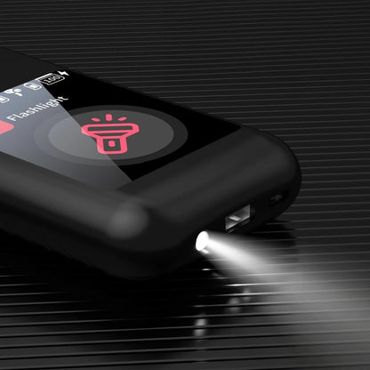 Auriculares Bluetooth ONLIKE con Pantalla Táctil y Powerbank - NEGRO