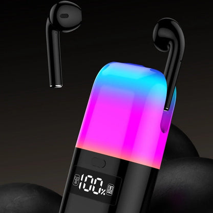 Auriculares Bluetooth con Altavoz y Luz LED