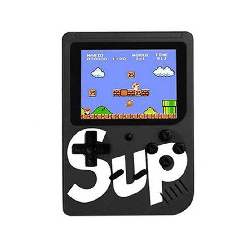 Consola Portátil Retro SUP Negra con 400 Juegos