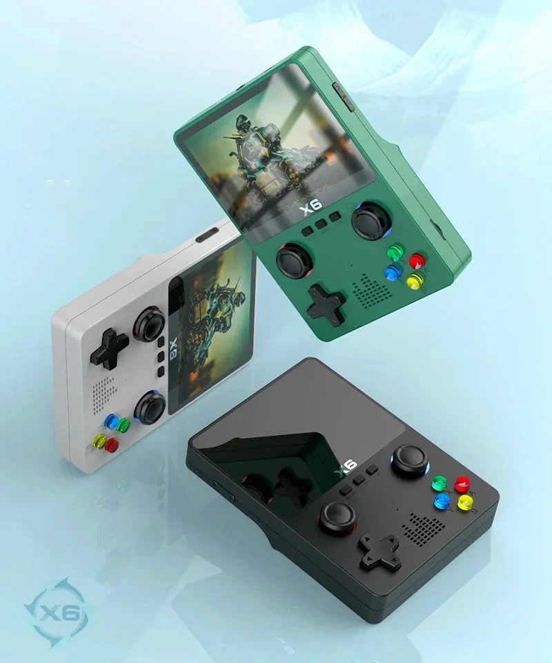 Consola Portátil X6 Blanca