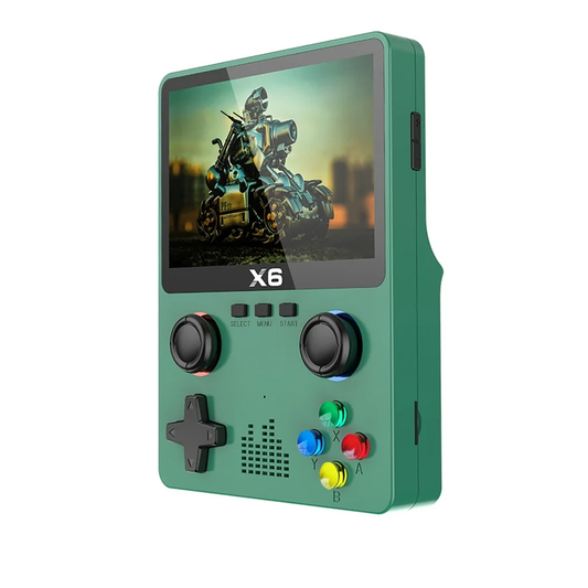 Consola Portátil X6 Verde