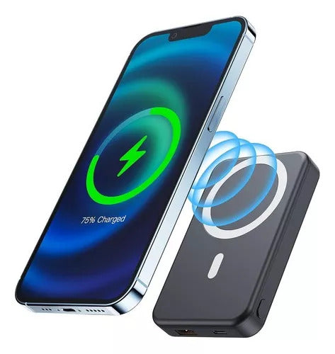 PowerBank Magnético 10000 mAh Negro