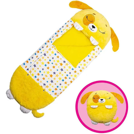 Saco de Dormir para Niños - Perro Amarillo